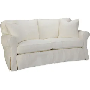Slipcovered Apartment Sofa