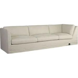 Slipcovered Cornering Sofa