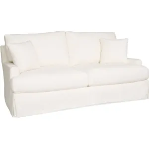 Slipcovered Apartment Sofa