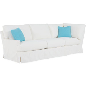 Slipcovered Cornering Sofa