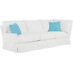 Slipcovered Cornering Sofa