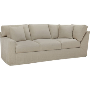 Slipcovered Cornering Sofa