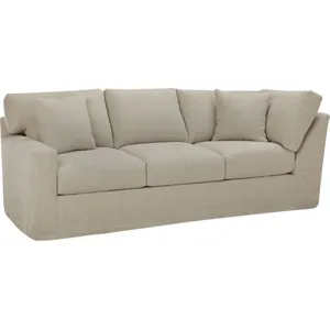 Slipcovered Cornering Sofa