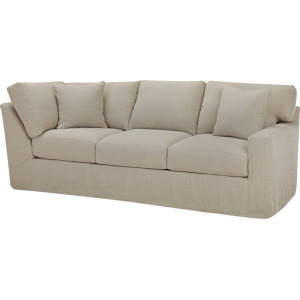 Slipcovered Cornering Sofa