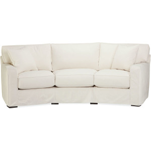 Slipcovered Wedge Sofa