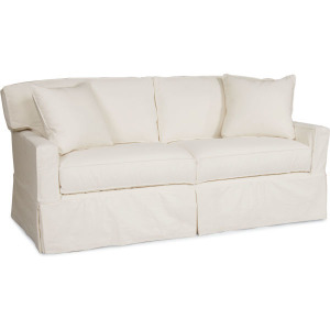 Slipcovered Apartment Sofa