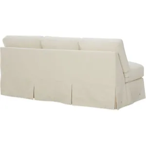 Slipcovered One Arm Sofa
