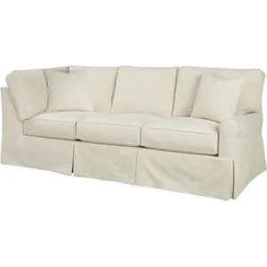 Slipcovered Cornering Sofa