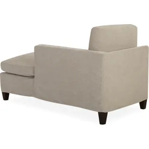 Slipcovered One Arm Chaise