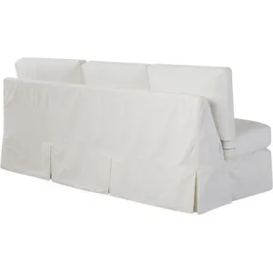 Slipcovered One Arm Sofa