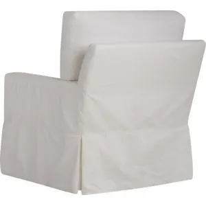 Slipcovered Swivel Glider Chair
