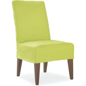 Reversable Slipcovered Hostess Chair