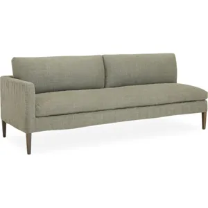Slipcovered One Arm Sofa