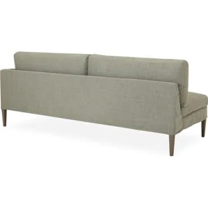 Slipcovered One Arm Sofa