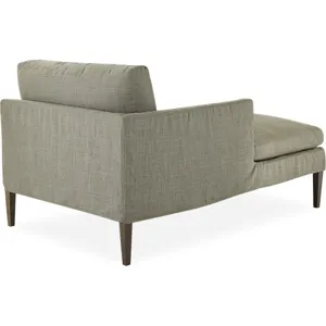 Slipcovered One Arm Chaise