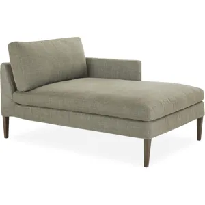 Slipcovered One Arm Chaise