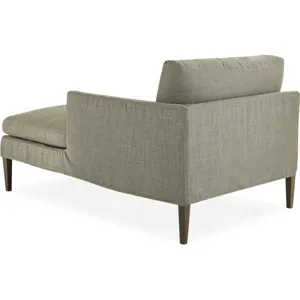 Slipcovered One Arm Chaise