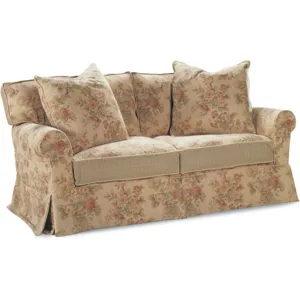 Slipcovered Apartment Sofa