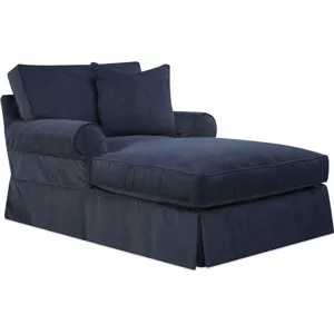 Slipcovered Chaise
