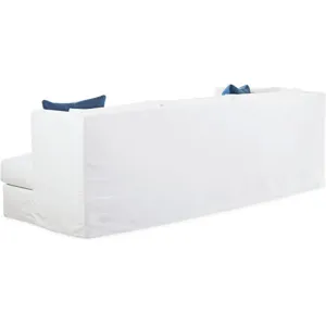 Slipcovered Cornering Sofa