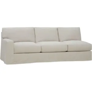 Slipcovered One Arm Sofa