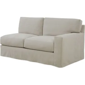 Slipcovered One Arm Loveseat
