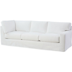 Slipcovered Cornering Sofa