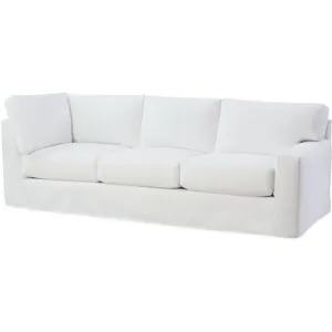 Slipcovered Cornering Sofa