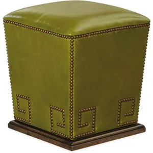 Leather Bongo Ottoman