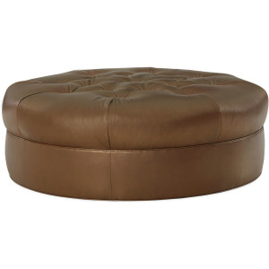 Leather Ottoman