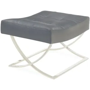 Leather Ottoman