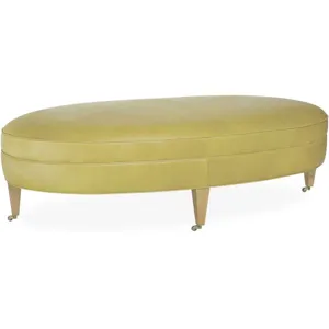 Leather Cocktail Ottoman