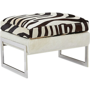 Leather Ottoman