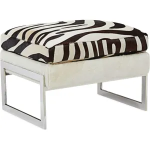 Leather Ottoman