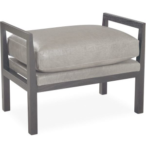 Leather Ottoman