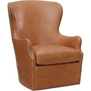 Leather Swivel Chair
