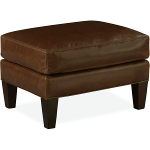 Leather Ottoman