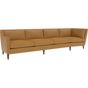 Leather Long Cornering Sofa