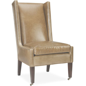 Leather Hostess Chair