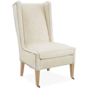 Leather Hostess Chair