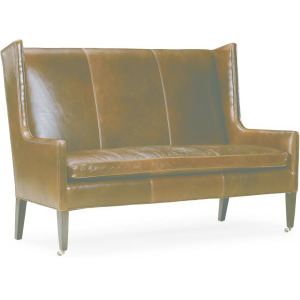 Leather Loveseat