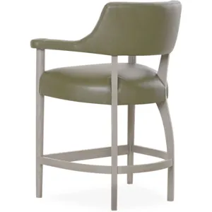 Leather Counter Stool