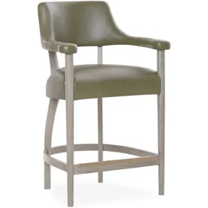 Leather Bar Stool