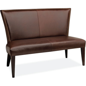 Leather Dining Bench