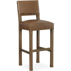 Leather Bar Stool