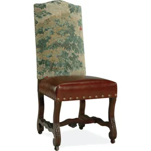 Leather Hostess Chair