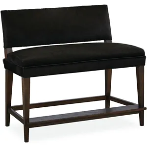 Leather August Counter Bench
