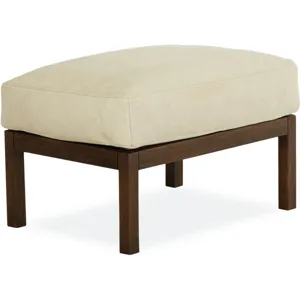 Leather Ottoman
