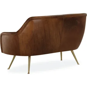 Leather Loveseat