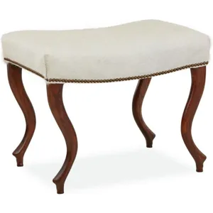 Leather Ottoman